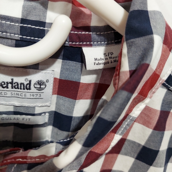 Men's button down casual shirt. TIMBERLAND. Small - Picture 4 of 8